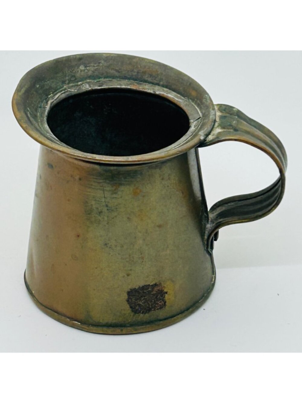 Antique Copper Mini Pitcher 3-Inch Handcrafted Primitive Jug Creamer Vintage Col - Picture 3 of 10